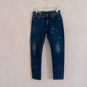 Acne Studios SZ 29 Women's Jeans Bla Konst Floragatan 13 Stockholm Straight Leg